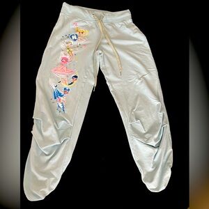Vintage LAMB harajuku lovers (Gwen Stefani) light blue pastel lounge pants